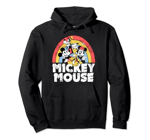 Hoodie Disney Mickey décontracté pull coton pour look urbain