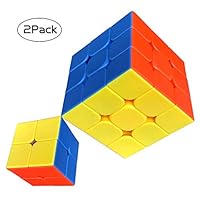 Algopix Similar Product 4 - Cfmour Stickerless Speed Cube Set 2x2
