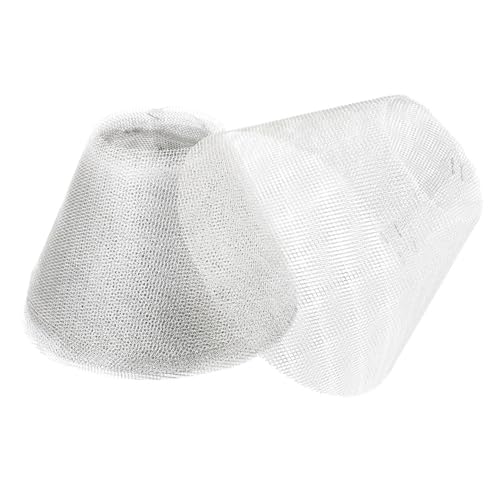 Filtre de hotte de cuisine rond en bol SHINEOFI | Lot de 20 filtres à graisse pour rechange