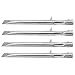 Hongso 15 7/8 inch Grill Pipe Burners Replacement for Stok SGP4032N, SGP4130N, SGP4330, SGP4330SB, Stok Quattro 4 Burner Grills, Stainless Steel, 4-Pack, SBD331