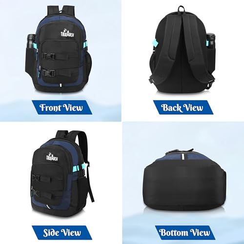 Image of ProArch Jupiter Pro Laptop Compartment, USB Charging Port & Organizer Pocket, Raincover College, Business, Casual & Outdoor Use 32 Liters