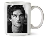 Wicked Design Vampire Diaries Damon Salvatore Portrait Klassische Teetasse Kaffeetasse