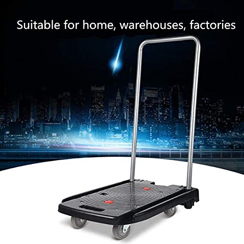 Carretilla plegable multifunción para equipaje y compras miniatura 4