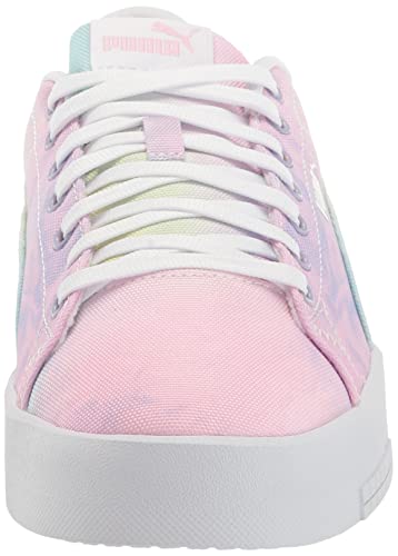 PUMA Kids Girls Jada Pastel Tie Dye Logo Platform Sneakers Shoes Casual - Pink2
