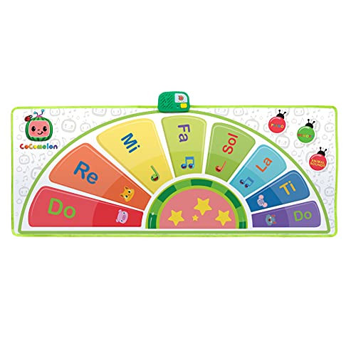 CoComelon Musical Piano Mat, 48” - Plays Clips of Songs from The Popular Children’s Show - Toys for Kids, Toddlers, and Preschoolers