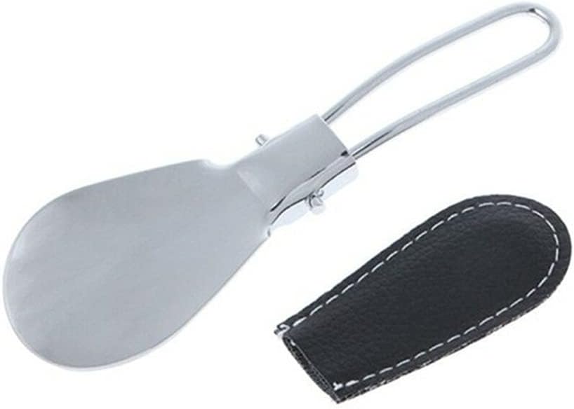 Spoon Helper Leather Handle Shoe Horns Accessories Shoespooner Shoes Lifting Folding