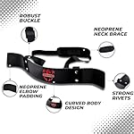 FIGHTSENSE Arm Blaster Biceps Curl Triceps Muscle Isolator Bomber Fitness Gym Workout Training Support - Image 4