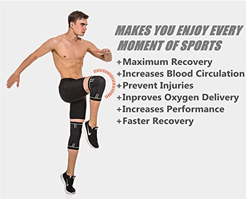 Kingbridal Ginocchiera professionale per atletica