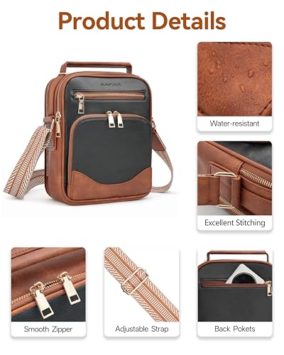 Image of Large Crossbody Bags for Women,Built-in Wallet Vegan Leather Purse | Large Capacity,Multiple Compartments,Tablet Compatible,RFID Protection,Wide Adjustable Strap,Travel & Everyday Use