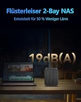 TERRAMASTER F2-425 2 Bay NAS Multimedia-Server für Home Users(Diskless) – Ansicht 7