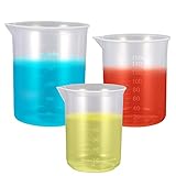 ✅【 Weit verbreitet】 ： Geeignet zum Messen von Wasser, Milch, Mehl, Zucker, Speiseöl, Kakao oder anderen Pulvern und Flüssigkeiten in der Küche. Es ist ein gutes Werkzeug zum Messen von Cocktails, Brandy und verschiedenen Flüssigkeiten. Es kann auch in Laboratorien für chemische Experimente, Ausbildung, Chemie, Forschung oder Life-Science-Anwendungen eingesetzt werden.