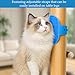 4 Pcs Silicone Grooming Strap Pad For Cats,Cat Self Groomer,Cat Self Groomer For Indoor Cats,Cat Face Scratchers,Cat Groomer,Cat Rubbing Post,For Kitten Sofa Chair Leg Scratching Post Cover
