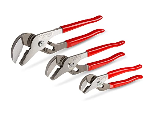 Tekton Groove Joint Pliers Set, 3-Piece (7, 10, 12-3/4 In.) | Made In Usa | 90394 #TOP1
