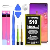 Batteria di ricambio per Galaxy S10, 4000 mAh ai polimeri di litio ad alta capacità e 0 cicli di ricarica per Samsung SM-G973F/U/W/X/N, EB-BG973ABU, SM-G973U1, SM-G9730, SCV41, SM-G973C con kit di