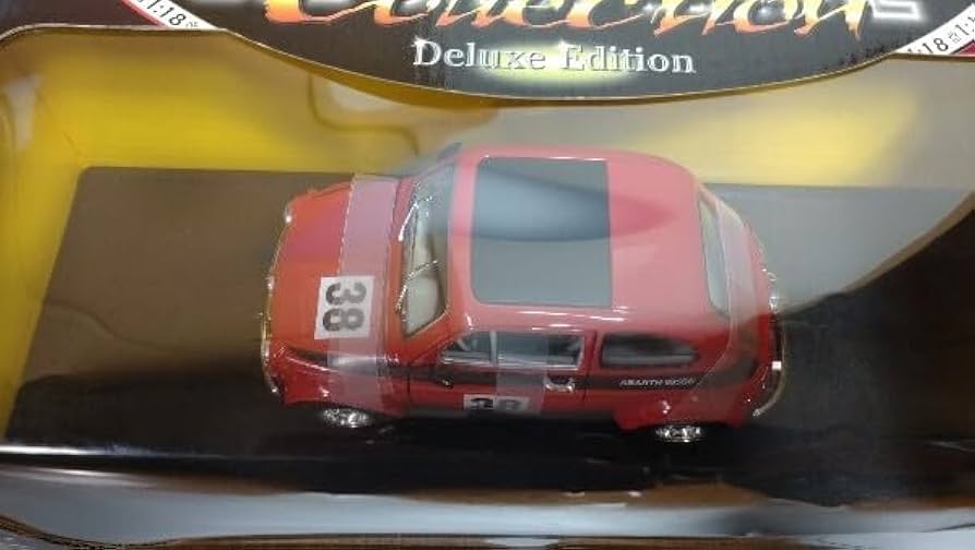 ABARTH 695 SS ミニカー 赤 FIAT ABARTH 695SS 1/18 Yat Ming アバルト - メルカリ