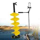 Foret à glace en nylon, tarière à glace sans fil en nylon, tarière à glace en nylon de 8