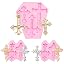 Pink(cross mold-XL404)