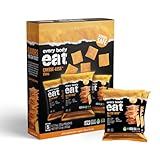 Every Body Eat Snack Cracker Thins Multi-Pack, Cheese-Less - Gluten Free, Vegan, Dairy Free, and Seed Oil Free, (1.1oz Pack of 5)