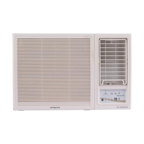 Image of Hitachi 1.5 Ton 3 Star, New star rated, Window Inverter AC (Copper, Filter Clean Indicator, 2026 Model, RAW318HIEO, White)