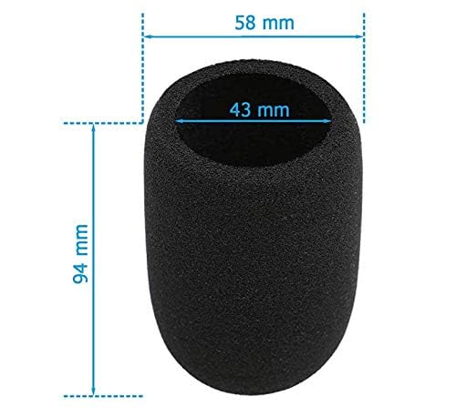 Amazon.co.jp: (2個) POP AT2020 マイクフォームカバー ウィンド
