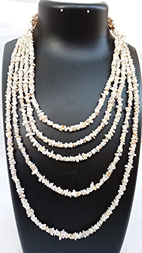 230 Cts, Natural White Opal Chips Nuggets Strand 100 Inch/ 250 Cm Endless, Approx 2X1 To 9X3 Mm, Wrap Necklace #TOP1