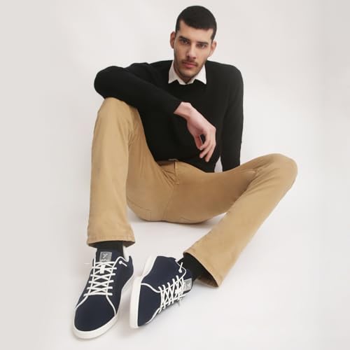 Image of YOHO Wind Sneakers for Men | Stylish Casual Shoes with Elastic Laces | Comfortable, Stretchable & Ultra-Lightweight | Premium Breathable Mesh Fabric