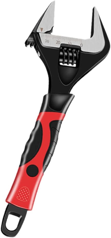 DOITOOL 1pc Bathroom Maintenance Wrench Adjustable Wrench Spanner