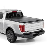 Tono King FRP Hard Tri-fold Tonneau Cover Fold Truck Bed Covers Compatible with 2015-2026 Ford F150 6.5FT Bed (78')