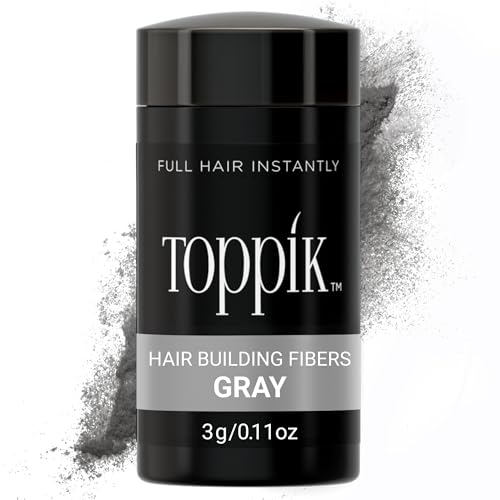 Image of Toppik Hair Building Fibers, Fill In Fine or Thinning Hair Instantly Thicker, Fuller Looking Hair 9 Shades,4 size options