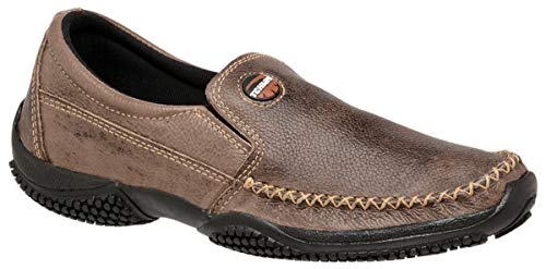 Sapato Mocassim Sapatilha Tênis Couro Masculino Marrom 16000 Cor:Marrom;Tamanho:42;