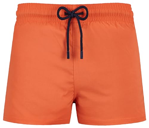 Men Swim Trunks Short And Fitted Stretch Solid - Main Image