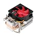ELAULA Wentylator chłodzący GPU 80 mm 3-pinowy DC 12 V wentylator chłodzący procesora Hydraumatyczny chłodnica radiator do wentylatora obudowy
