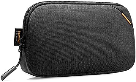 tomtoc Recycled Portable Storage Pouch Bag Case Accessories Organizer Compatible with MacBook Laptop Charger, Mouse, Cables, Hub, Power Adapter, Power Bank, Toiletries, Cosmetics, Personal Items
