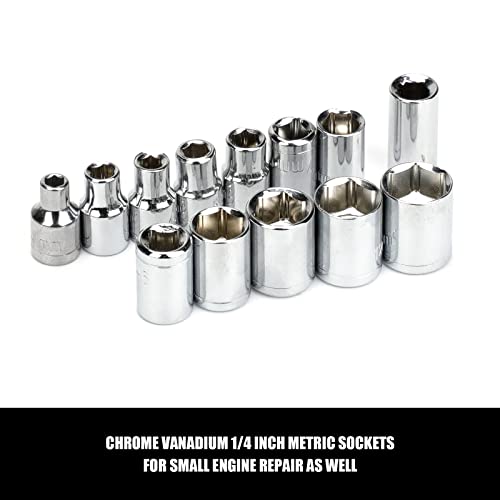 Airaj Pro 132 Household Tool Set, Home Auto Repair Tool Set Complete General Household Hand Tool Kit With Plastic Toolbox Storage Case,Basic Tool Sets For Homeowners And Diy Home Repairs #TOP6