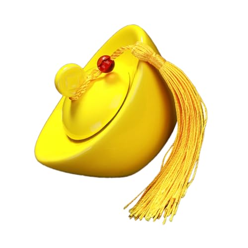 KICHOUSE Porcelain Tea Canister Sealing Tea Tin Ingot Jar Ceramic Storage Container and Travel