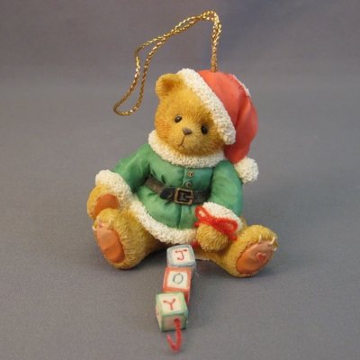 Cherished Teddies - Santa With Joy / Ho Ho Blocks 176168