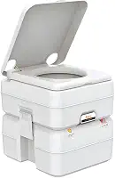 SEAFLO Vaso sanitário portátil multifuncional de 14 litros | Grande capacidade para acampamento, trailer, barcos e muito mais