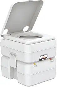 SEAFLO Vaso sanitário portátil multifuncional de 14 litros | Grande capacidade para acampamento, trailer, barcos e muito mais