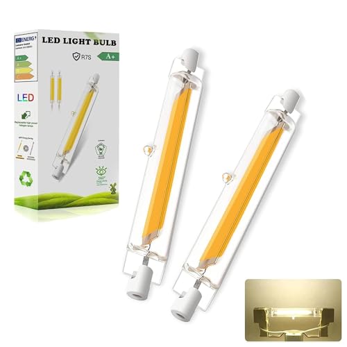 TDDKFB R7S LED 78mm,Lampadine LED R7S 10W Dimmerabile,Equivalente a
