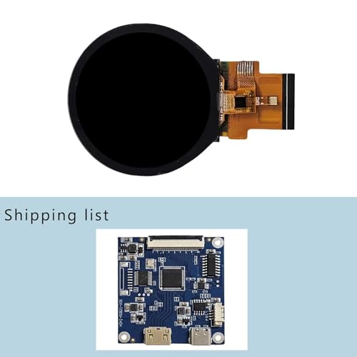 Image of 2.1 inch 480X480 IPS MIPI 300nit Circle LCD Touch Screen | and 40 pins H /D Controller Board