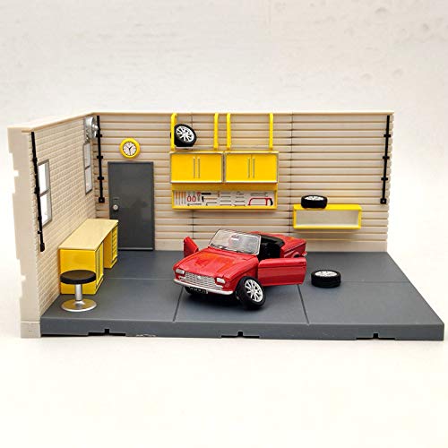 Amazon.co.jp: 1:43スケールシリーズオーロラガレージジオラマセット1