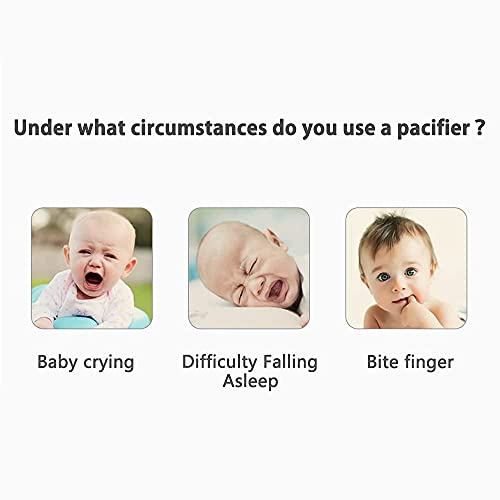 Intatikoo Funny Baby Pacifiers Cutes Pacifier Novelty Pacifier,Baby Binkies,Bpa-Free 4 Packs (Color 06) #TOP5