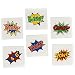144 Piece Superhero 2" Tattoos Party Supplies - Superhero Party Favors