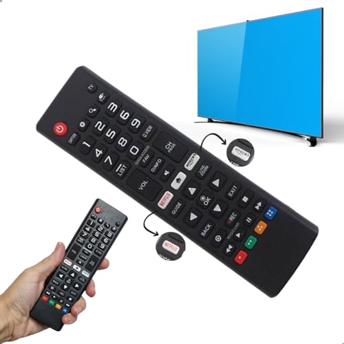 Controle Remoto Compatível Com Smart TV LG TODOS OS MODELOS LCD LED 3D HDTV Smart Hub Tecla Prime e