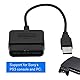 Socobeta USB Adapter Converter Kompatibel mit Controller PS1 zu PC
