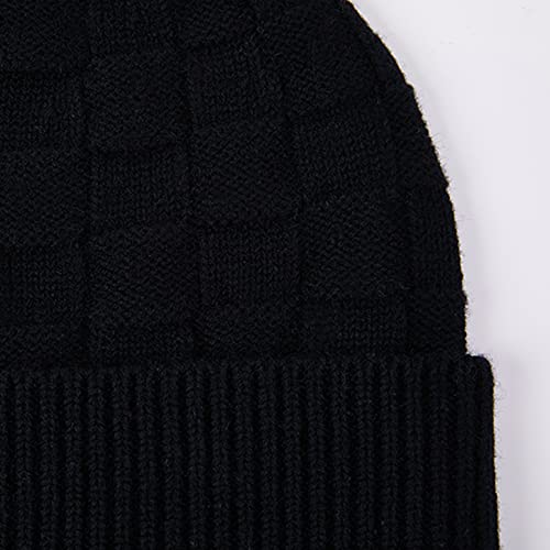 Chapeau chaud d'extérieur en maille douce pour se protéger du froid actif