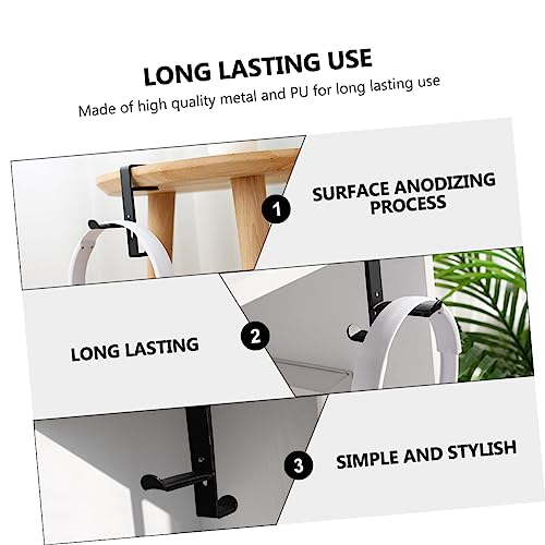 SOLUSTRE Suporte Para Fone De Ouvido Gancho Da Barra De Som Do Fone De Ouvido Suporte Para Fones De