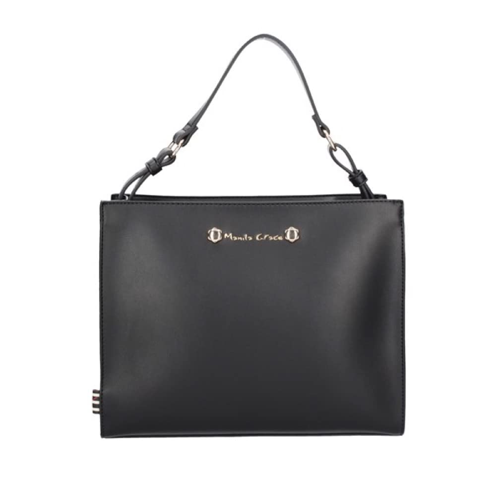 Manila GraceMono handle calliope bag B245EU black, Black