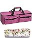 Produktbild CACTIYE Carrying Bag Compatible with Cricut Explore Air and Maker, Waterproof Tote Bag Compatible with Cricut Explore Air and Supplies (pink, 1+1)