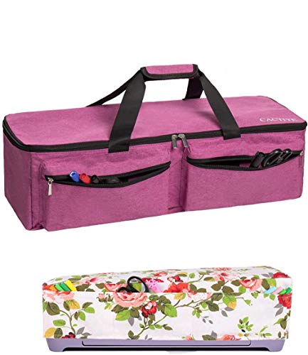 Sac étanche compatible avec Cricut Explore Air et Maker avec compartiments de rangement
